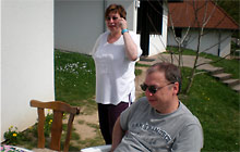 Osterfreizeit 2009, Seite 2 (Bild: Auf der Veranda)