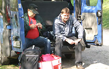 Osterfreizeit 2009 (Bild: Bereit zur Heimfahrt)