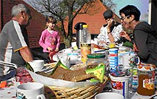 Osterfreizeit 2009 (Bild: Üppiges Frühstück)