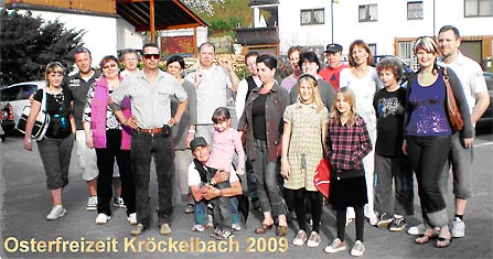 Osterfreizeit 2009 (Bild: Teilnehmergruppe)