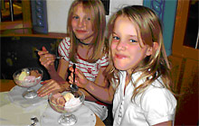 Osterfreizeit 2009 (Bild: Eis schmeckt immer