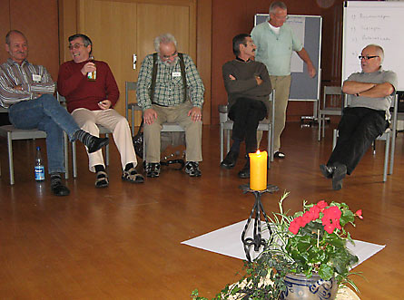 Männerseminar 2010 (Bild: Kleingruppe)